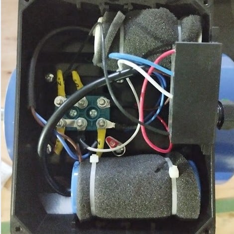 подключение электродвигателя 220В